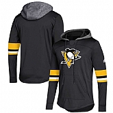 Women Pittsburgh Penguins Black Customized All Stitched Hooded Sweatshirt,baseball caps,new era cap wholesale,wholesale hats